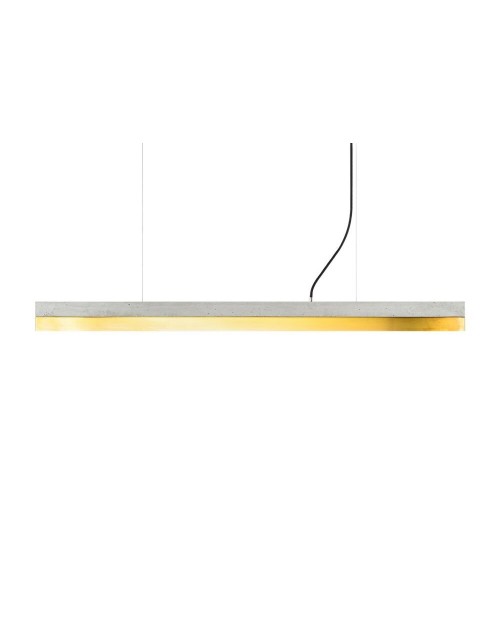 GANTlights [C] Concrete & Brass Pendant Lamp